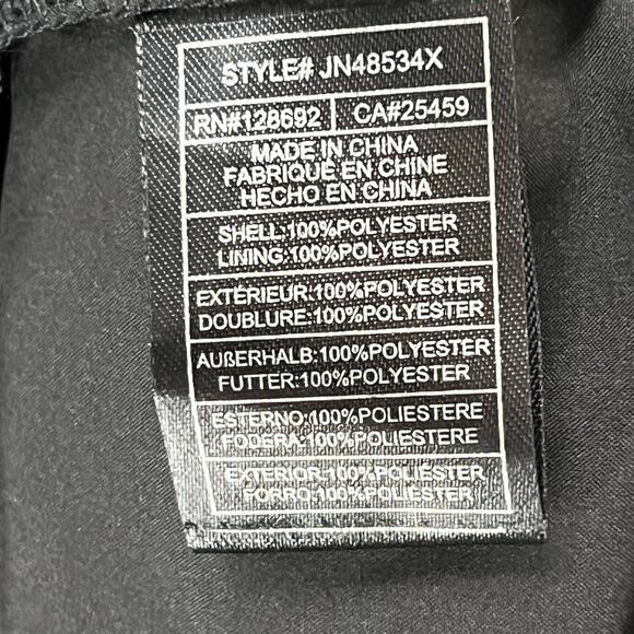 Betsey Johnson Corset Midi Dress 8 Black Lip Print Tulle Mesh Whimsical Romantic - Picture 14 of 15